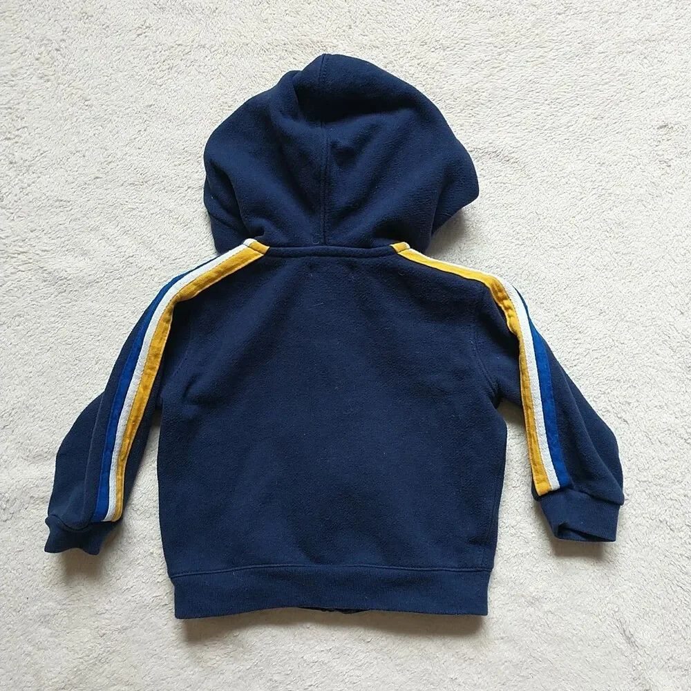 Ralph Lauren Sweatshirt Jacket Hoodie Pants Belt Boys 6M Blue Big Pony Zip Lot 3